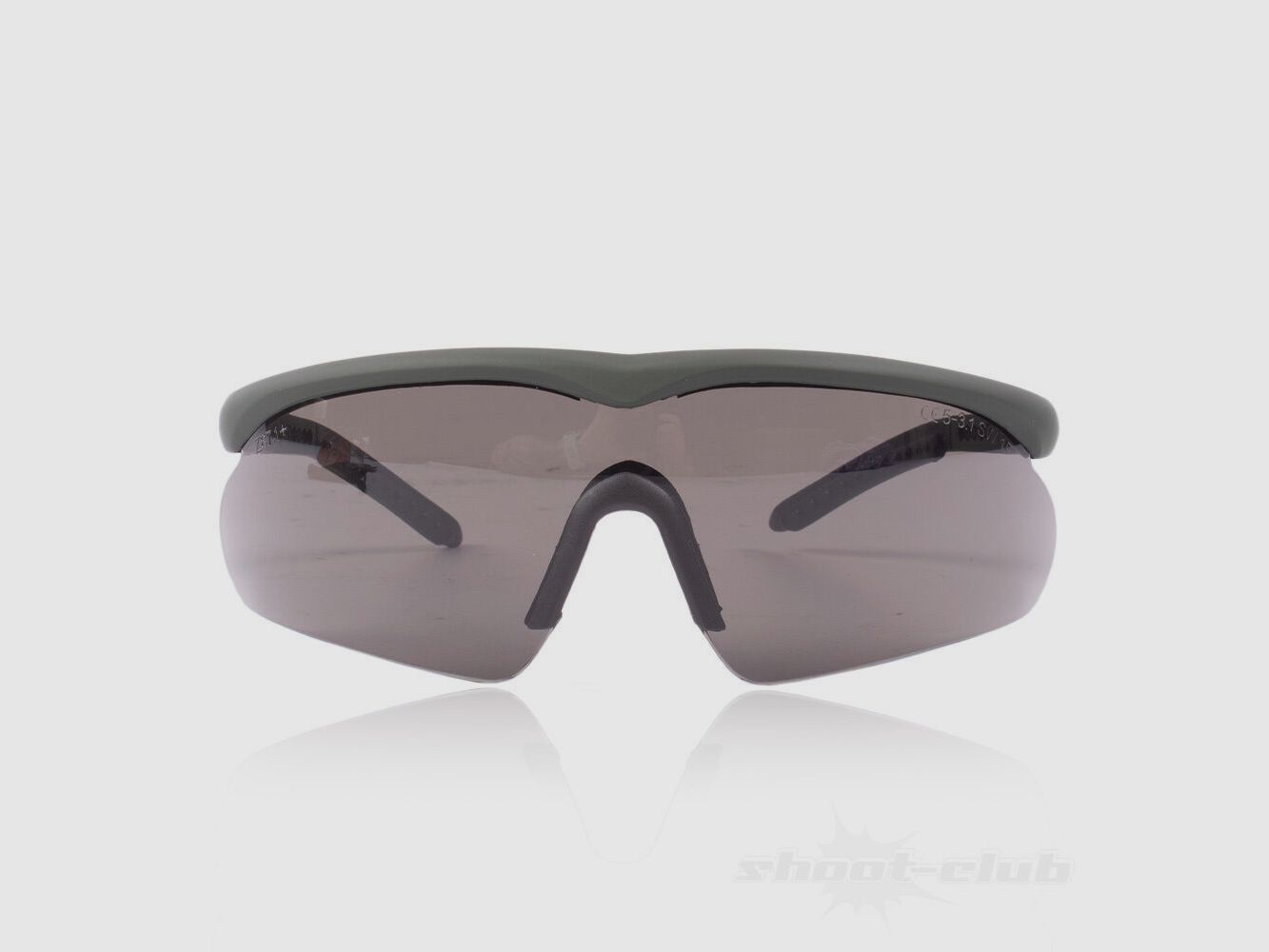 Lunettes de sécurité Swiss Eye Raptor Taille M verte