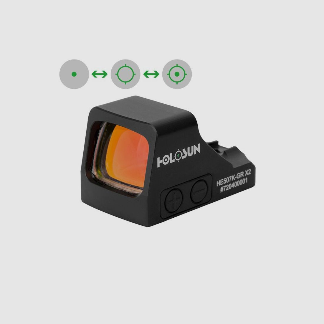Holosun HE507K-GR-X2 Reflex Sight, afbeelding 6 van 6