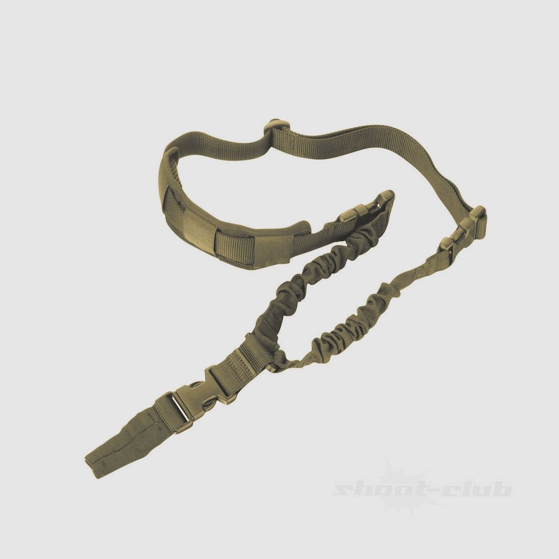 CYTAC Single Point Sling z Hakiem OD-Zielony