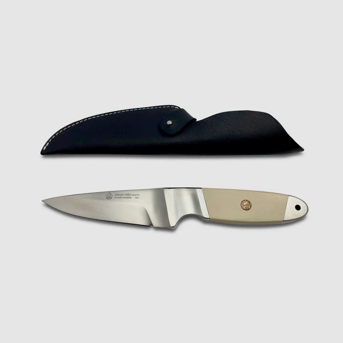 PUMA unicum "ruby" hunting knife with embedded ruby