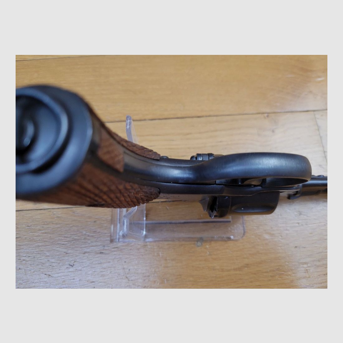 Schöner russischer Revolver Modell 1895, genannt Nagant – Tula Arsenal – Monomatrikularm von 1931 – Kaliber 7,62 Nagant – Sehr schöne Mechanik – Schöne Brünierung – Wunderschöner Lauf – Waffe der Wahl in TBE++, Bild 10 von 22