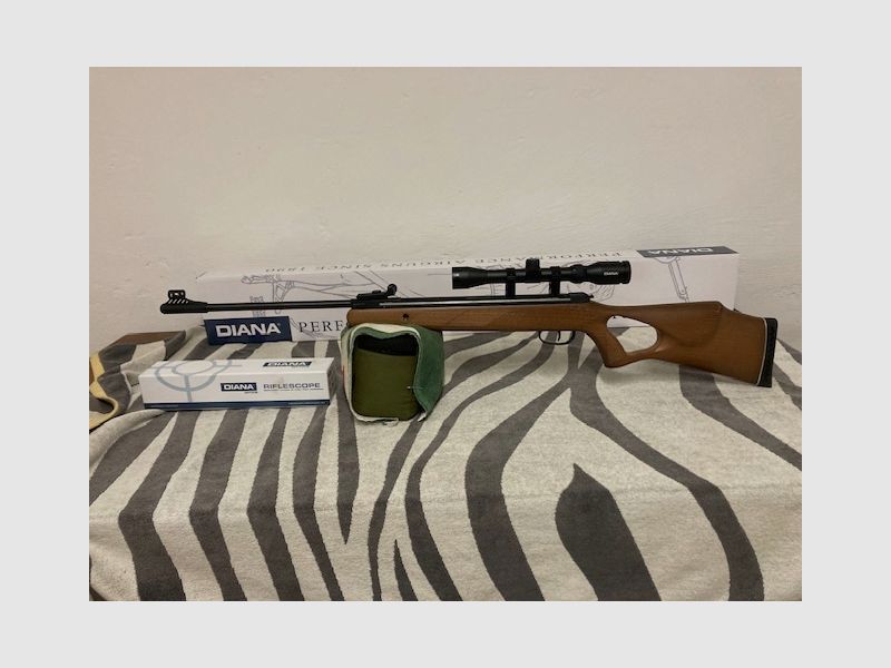 Luftgewehr Diana two-fifty mit Zielfernrohr, Bild 1 von 3