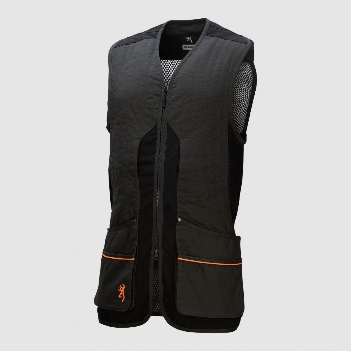 Sporting vest, Browning, Claymaster, ash gray, S