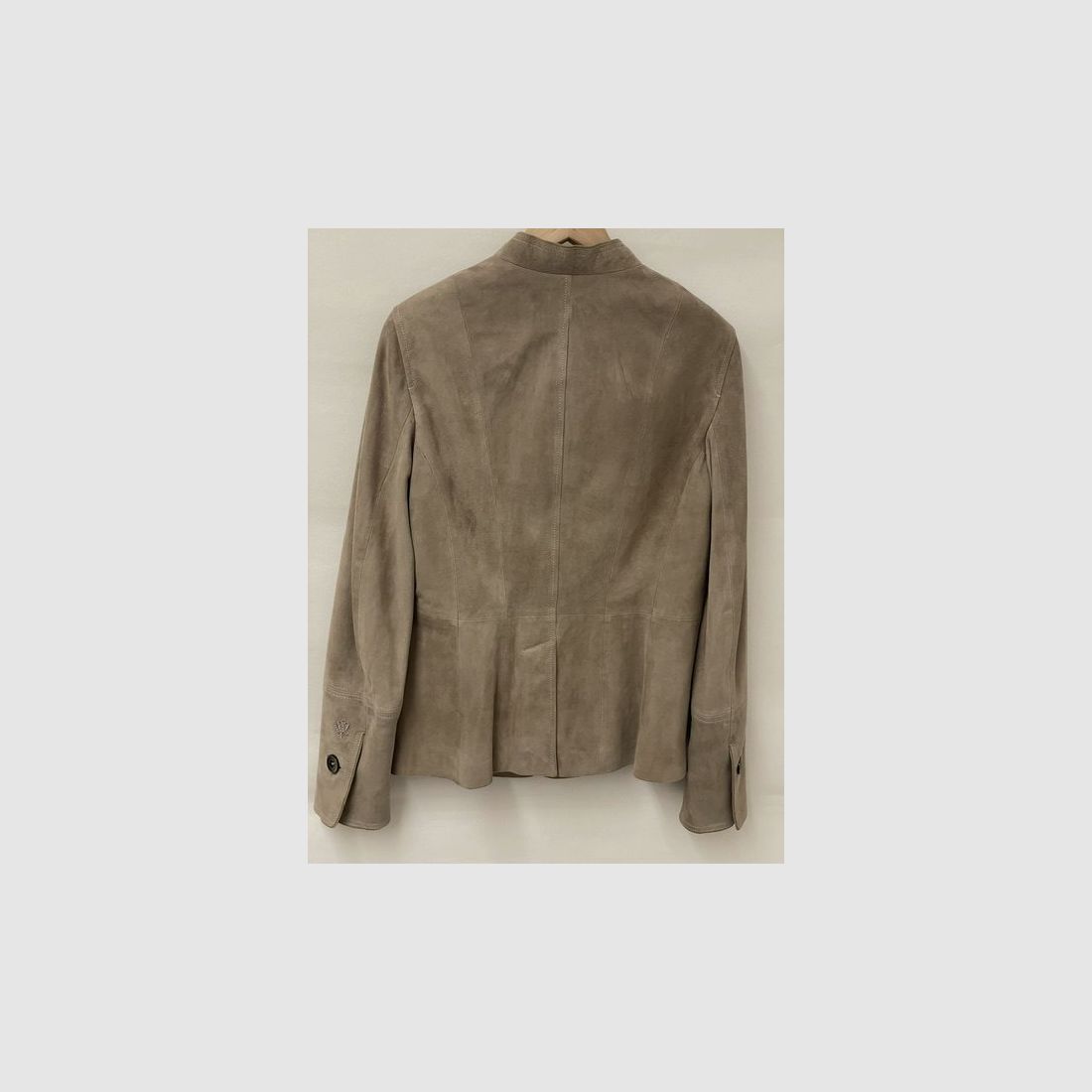 Habsburg Lederjacke Herzogsburg in Stein/Beige, Bild 3 von 3