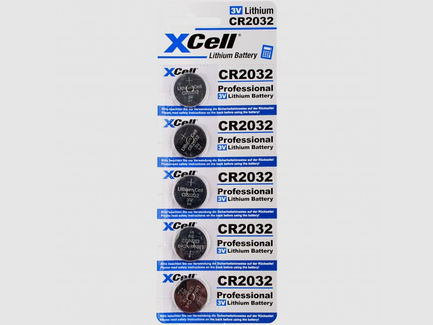 XCell      XCell Lithium Knopfzellen Batterien 3 V (CR2032)  XCell             4,33 | 3 Bewertungen    XCell      XCell Lithium Knopfzellen Batterien 3 V (CR2032)  XCell             4,33 | 3 Bewertungen