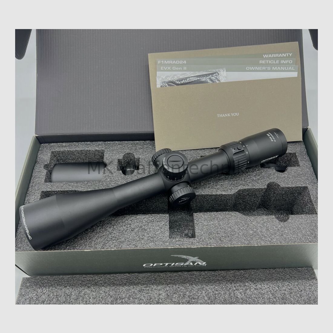 Optisan Zielfernrohr EVX Gen II 6-24x50F1 MIL/MIL