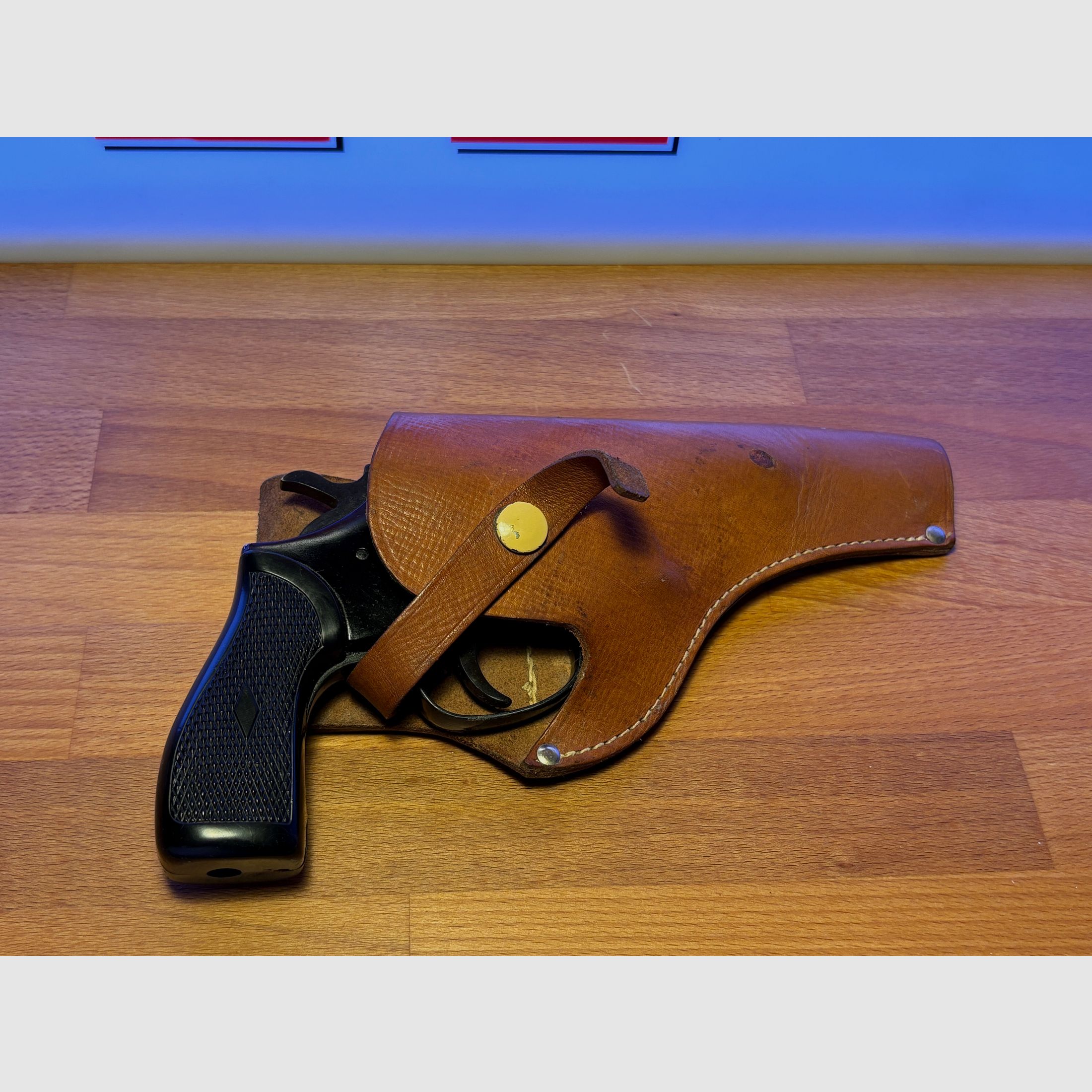 Arminius HW68 revolver .22lfb met holster