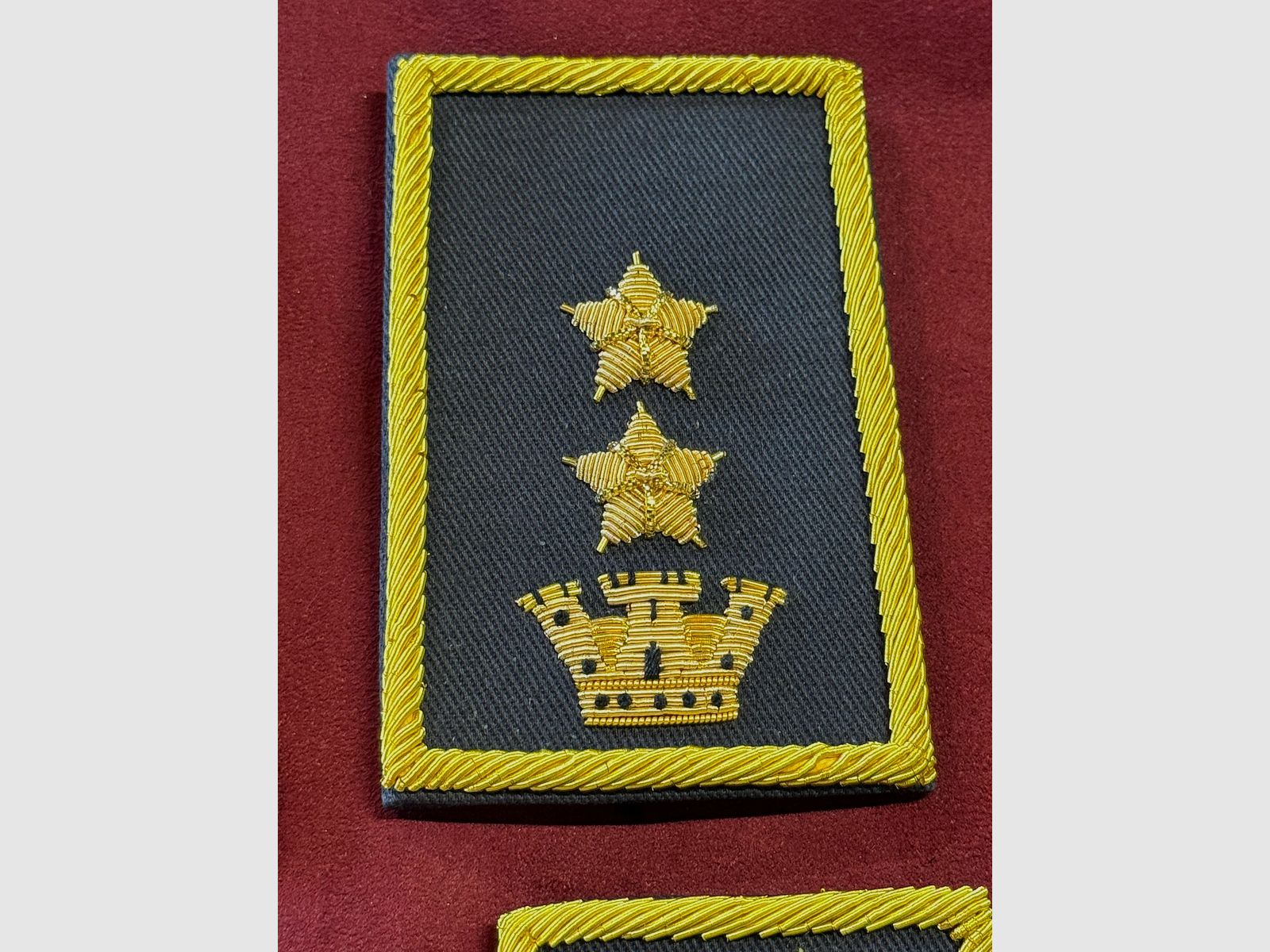 Insigne Tubulaire Brodé Guardia di Finanza Mod. DE, image 2 sur 3