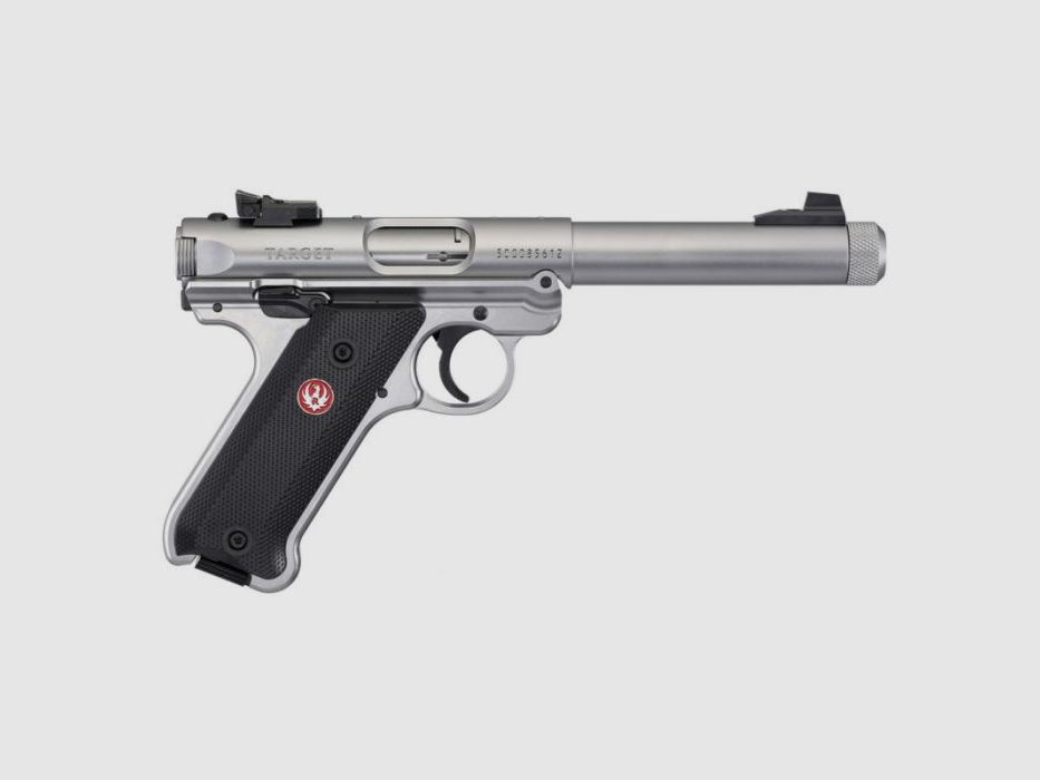 Ruger Mark IV Target stainless pistol 5.5" | Cal. .22 lr., image 1 of 8