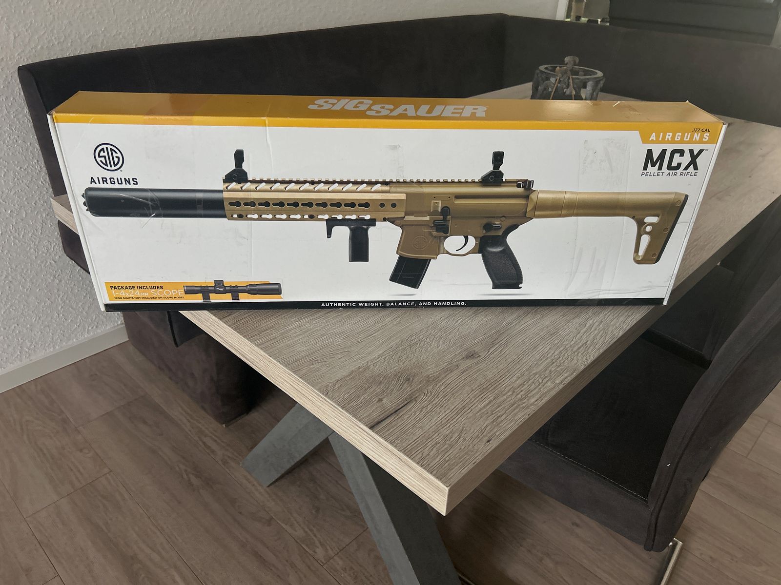 MCX Sig Sauer Cal 4,5 mm Diabolo CO2 carabine à air