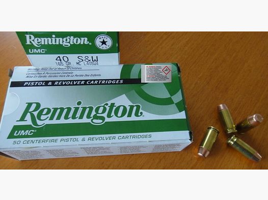 Remington UMC 50 pieces of cartridges from Remington UMC .357 Sig. 125 Gr.