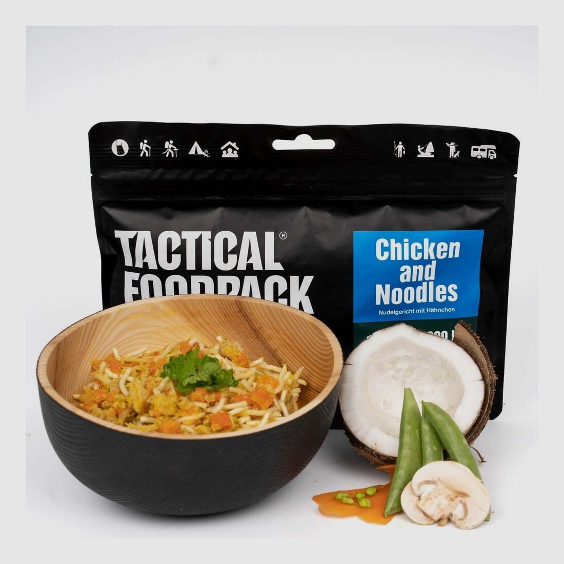 Tactical Foodpack Kip en Noedels, afbeelding 1 van 2