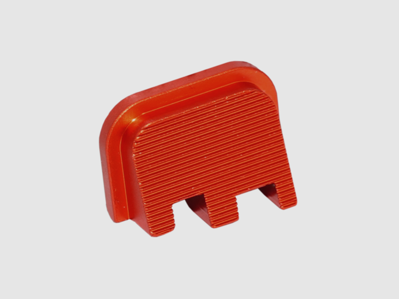 CZ P-10 Bouchon de Glissière Rouge en Aluminium
