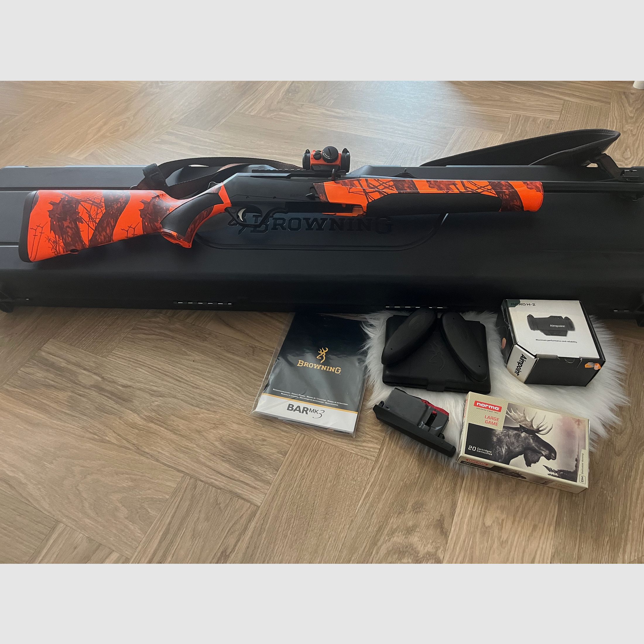 Browning BAR MK3 Tracker HC Fluted in 9.3x62