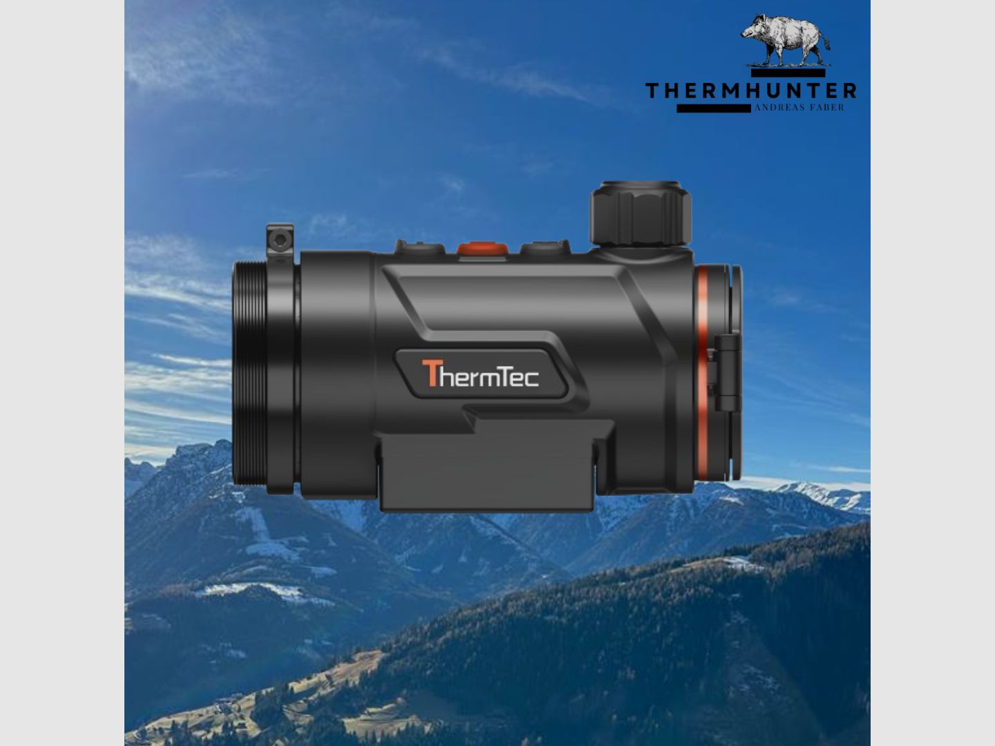 ThermTec Hunt Pro 335 inklusive Adapter Wärmebildvorsatzgerät
