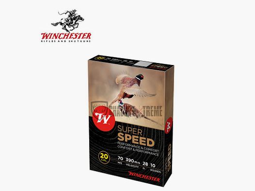 10 Cartucce WINCHESTER Super Speed Generation 2 28g cal 20/70