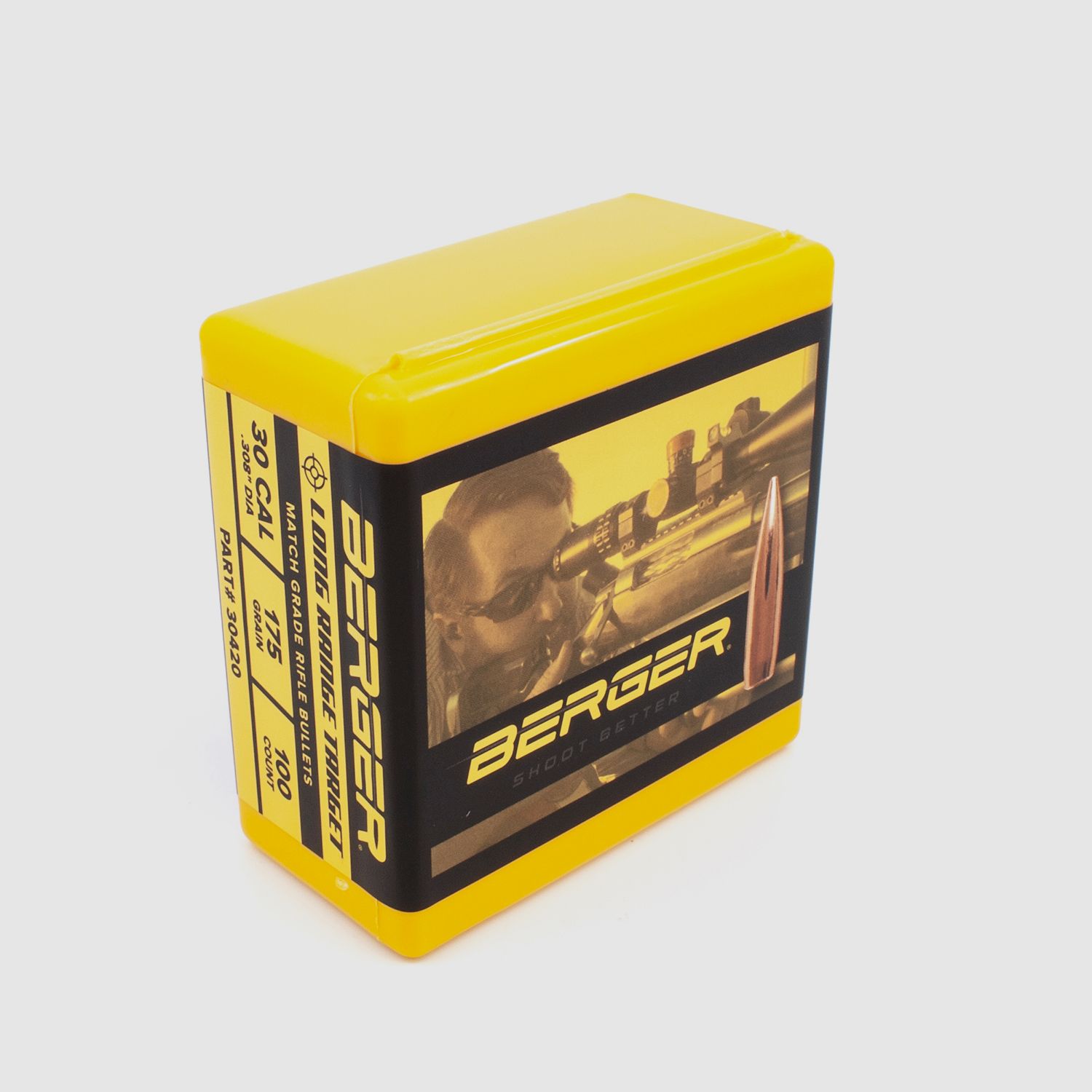 Proiettile Berger .30 Long Range BT Target 175GR 100 Pezzi