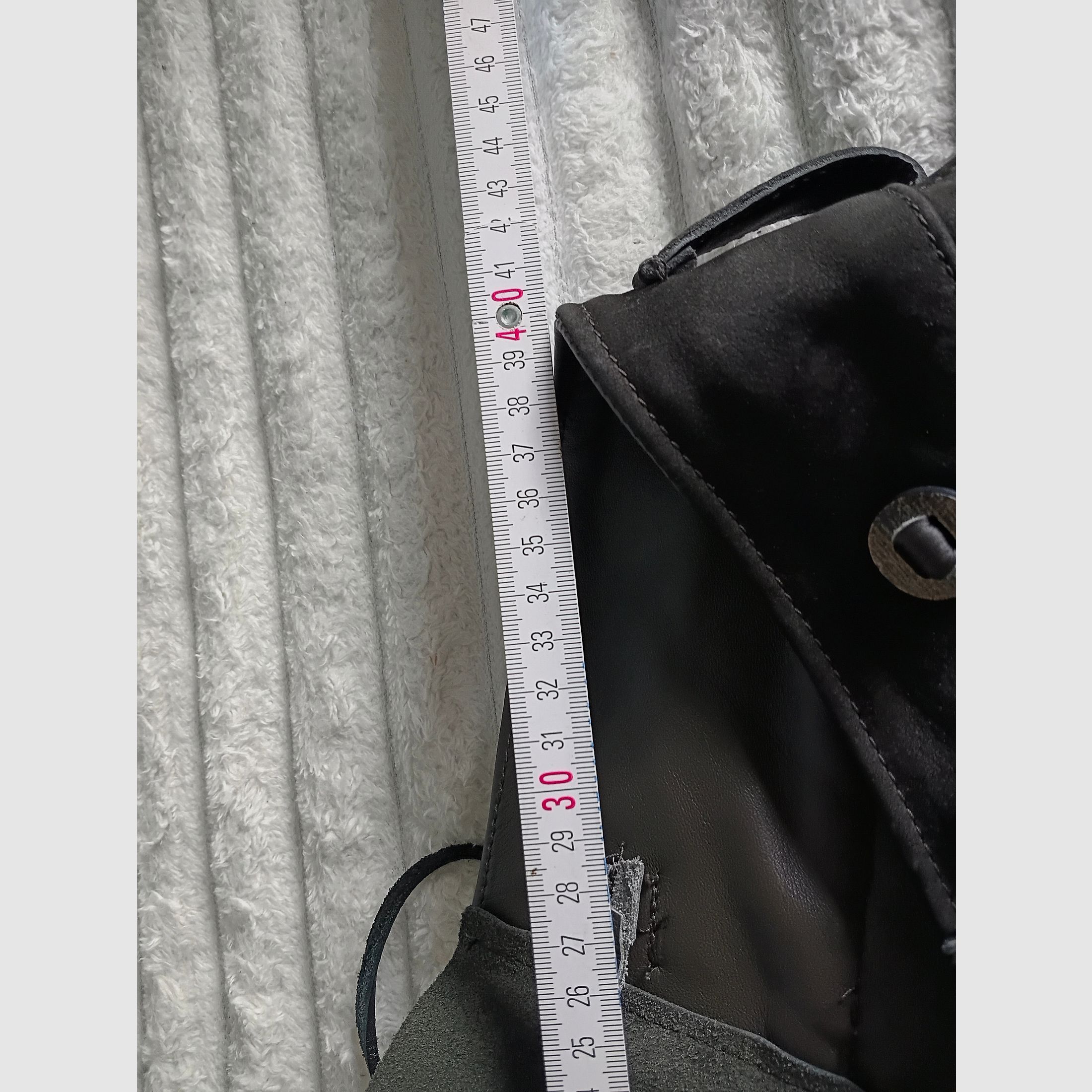 Jagdhose aus Leder, Nubuk, Maßgeschneidert, Neu und ungetragen