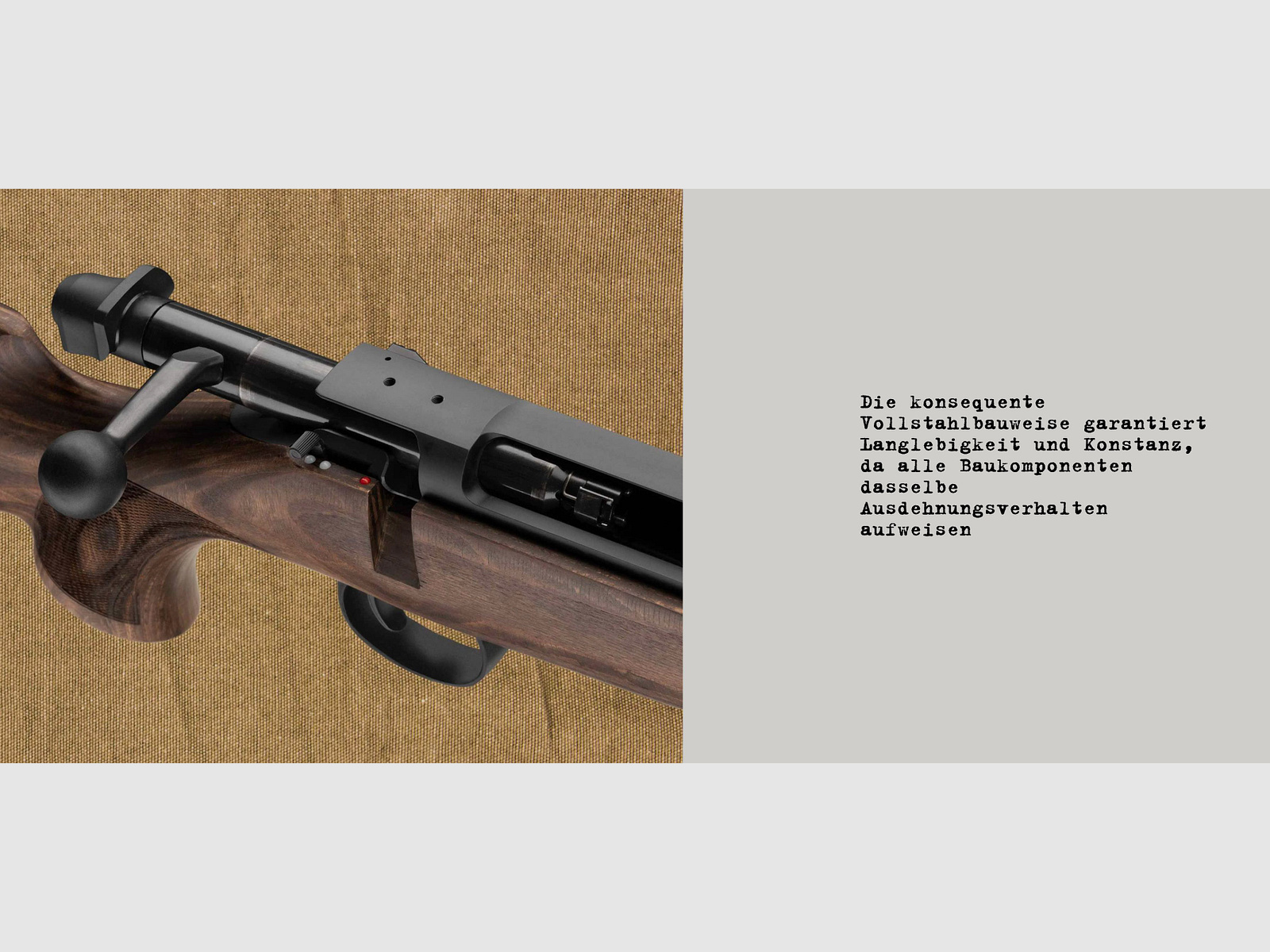 Fucile a ripetizione Mauser M18 Pure con calcio in legno stratificato filettatura della volata M15x1