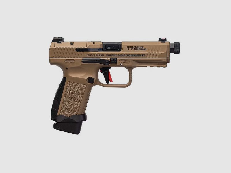 Canik TP9 Elite Combat Desert SAO 9x19mm, image 2 sur 2