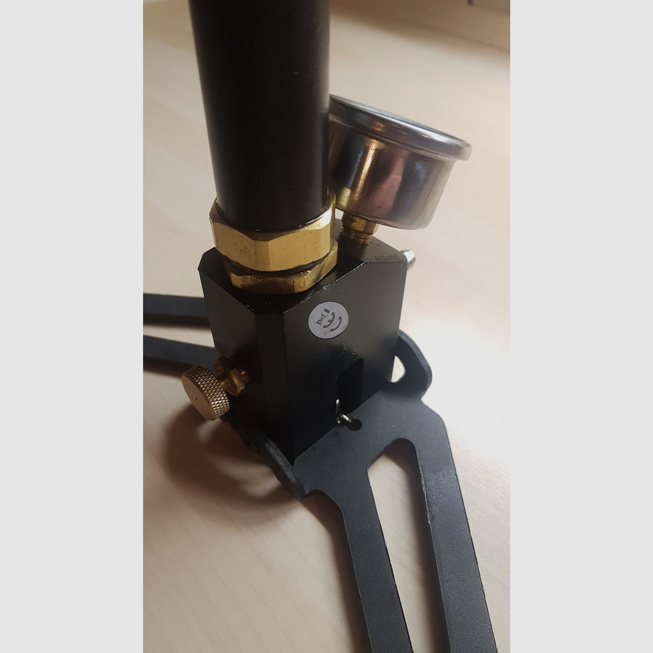 PCP Pressluftpumpe Handpumpe für Airsoft Paintball Luftgewehr und KFZ 300 bar 3/4 Stufen