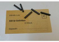 DDR VEB Devices & Tool Construction Wiesa original DDR NVA AK 47 safety pin for gas piston [21] unused, new for AK47, 7.62x39