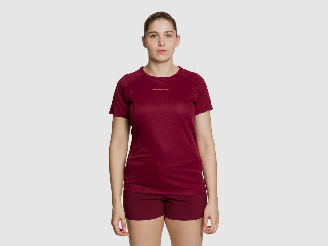 Trangoworld T-SHIRT DEMBA BURDEOS, Bild 2 von 4