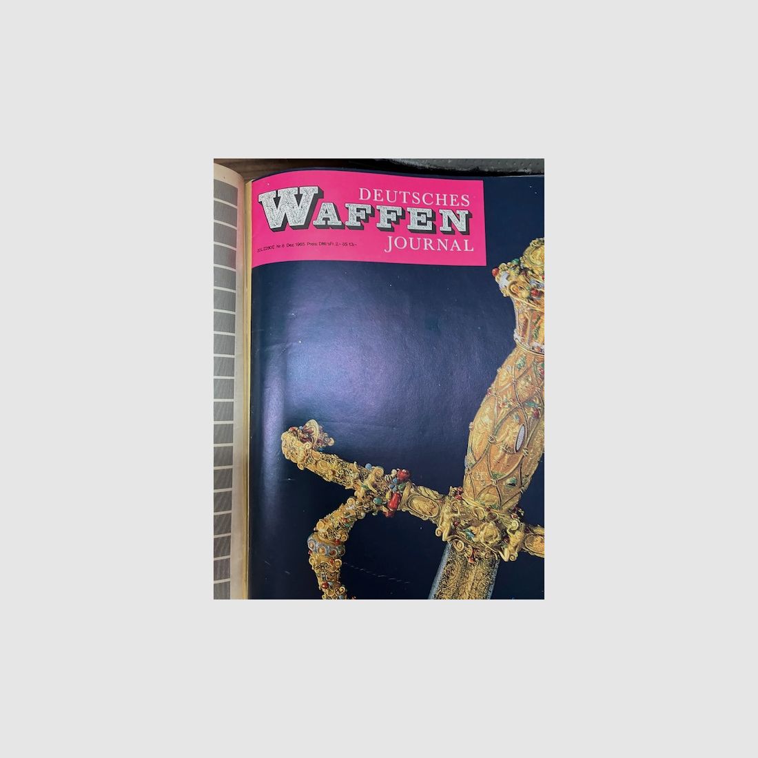 Deutsches Waffen Journal DWJ Jahrgang 1965 (alle 12 Ausgaben gebunden)