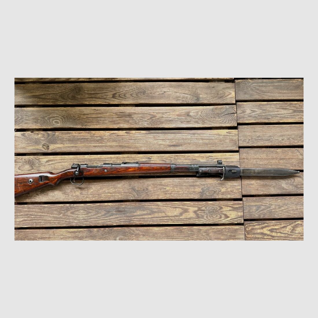 Mauser Mod. K98 con baionetta Fichtel & Sachs 1945 .308Win