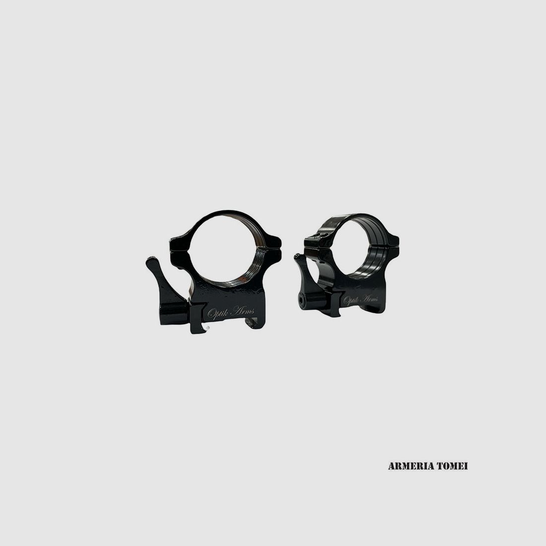 OPTIK ARMS – WEAVER RINGE DIAM. Ø 30mm – HÖHE H 13mm