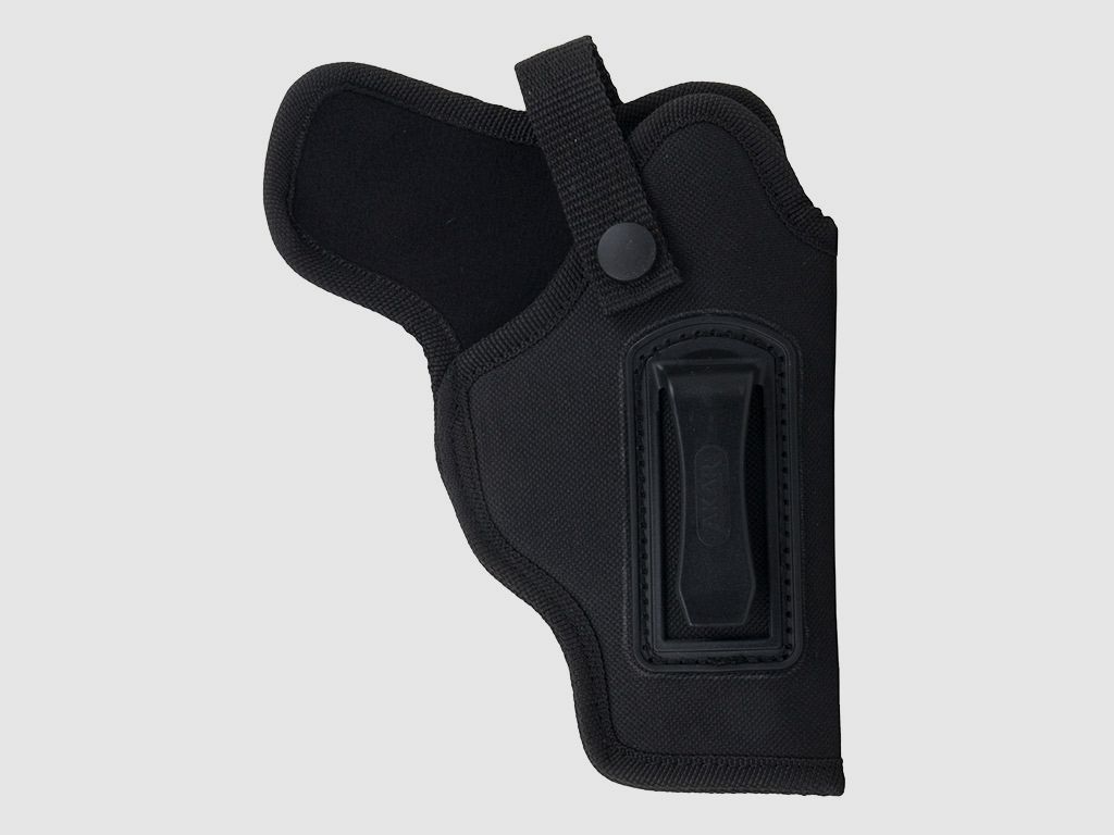 Schnellziehholster Formholster GĂĽrtelholster Typ 2 fĂĽr mittlere und groĂźe Pistolen Cordura schwarz