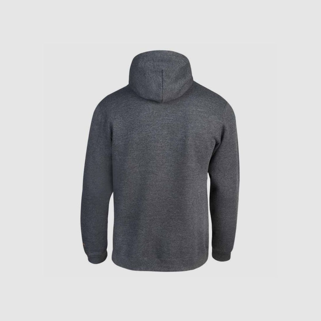 Heather Grey Unisex Hoodie Bergara Circle Distress, image 3 of 4