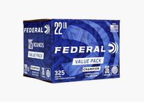 FEDERAL .22 LR CPHP punta cava placcata in rame 36gr 325 pz.