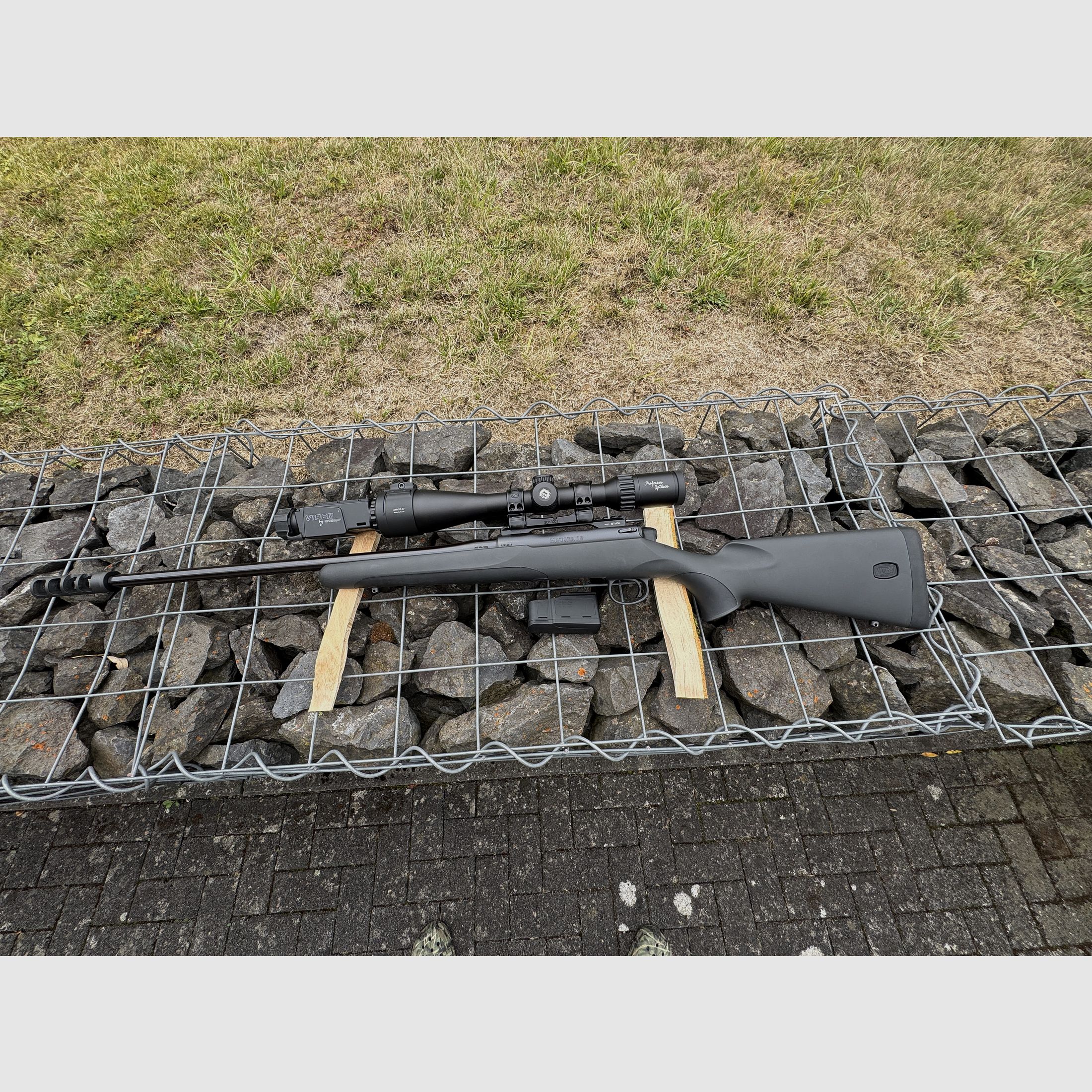 Mauser M18 .300 Win. Mag./ Professor Optiken Ammersee 2,5-15x50 HD/ Nitehog Viper 35/Rusan Adapter /Mündungsbremse