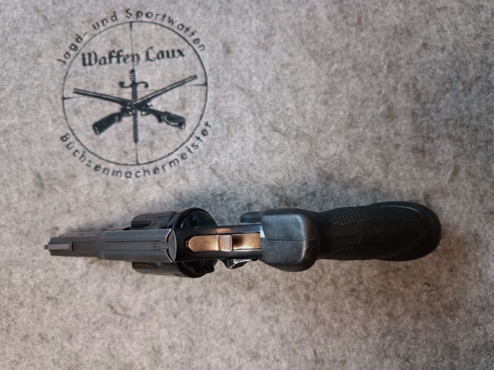 Manurhin France MR73 brunito con tamburo intercambiabile 9mm Luger, immagine 3 di 6