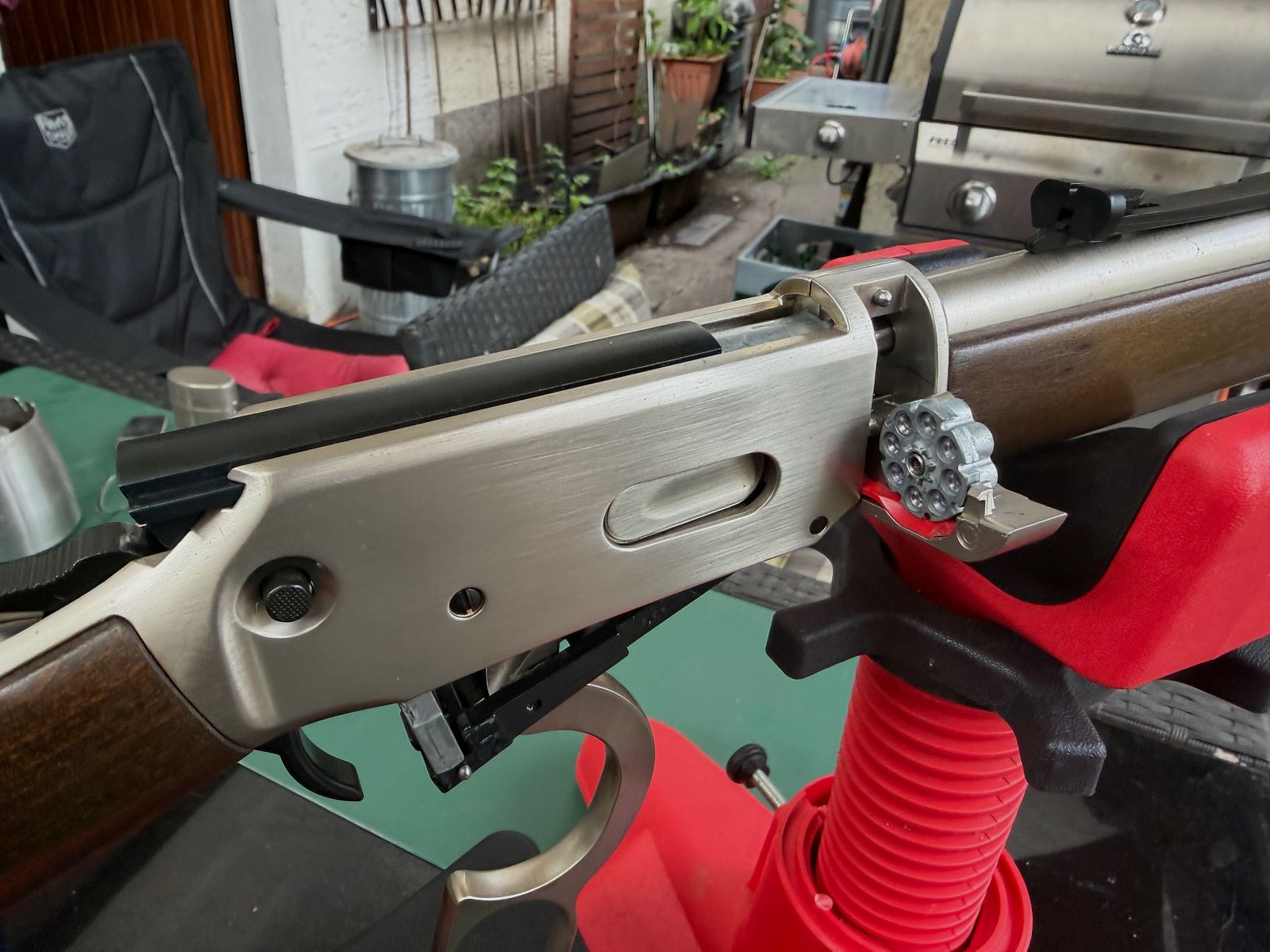 Walther Lever Action Steel Finish 4.5 mm Air Rifle