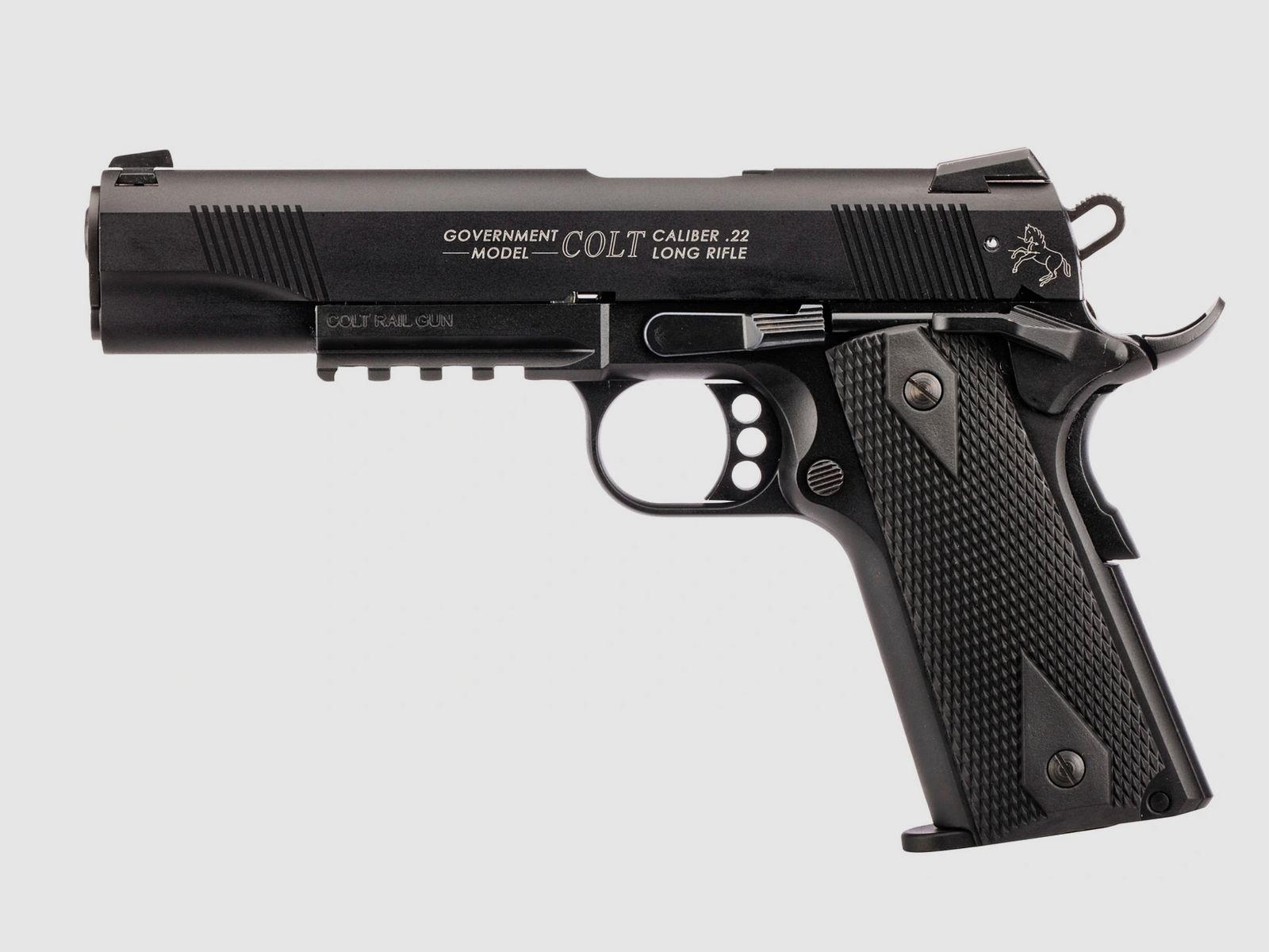 Colt pistol 1911 rail gun .22lr. So Po 12S