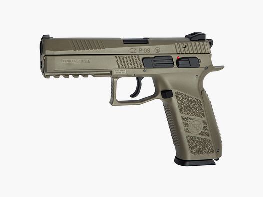 CZ 75 P-09 plástico Tan 6mm - Airsoft Gas BlowBack