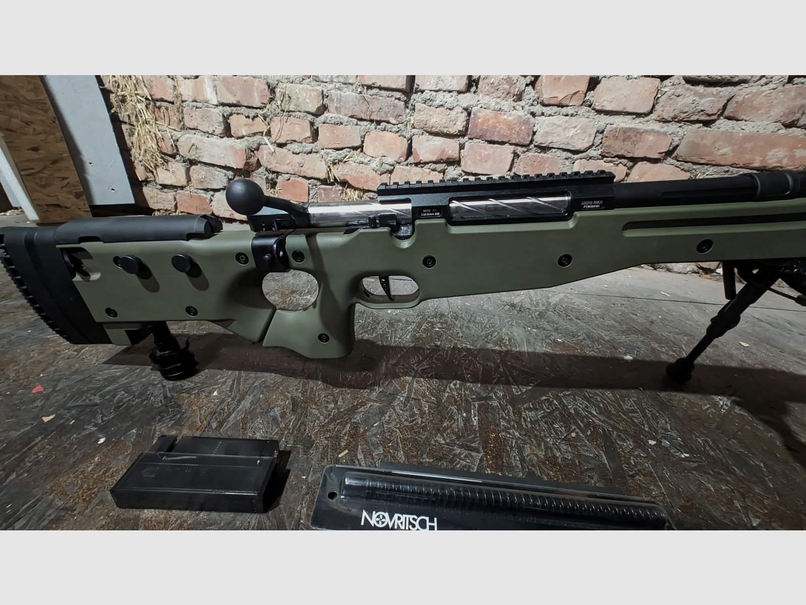 Novritsch SSG96 Mk2 Sniper Airsoft, zdjęcie 5 z 7