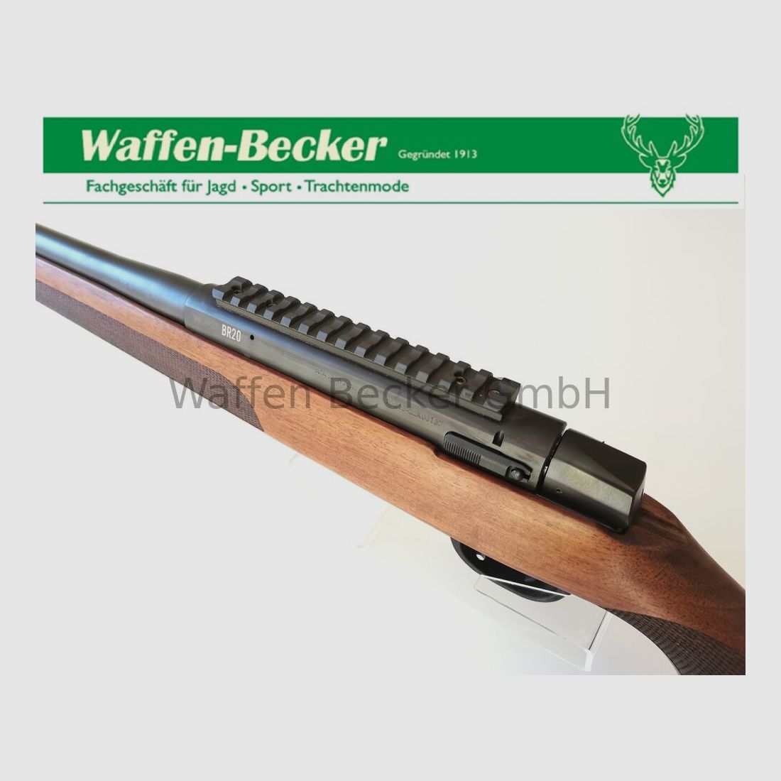 Brenner Brenner BR20 Cal. .308Win. LL:51cm M15x1 filettatura della volata, calcio in legno