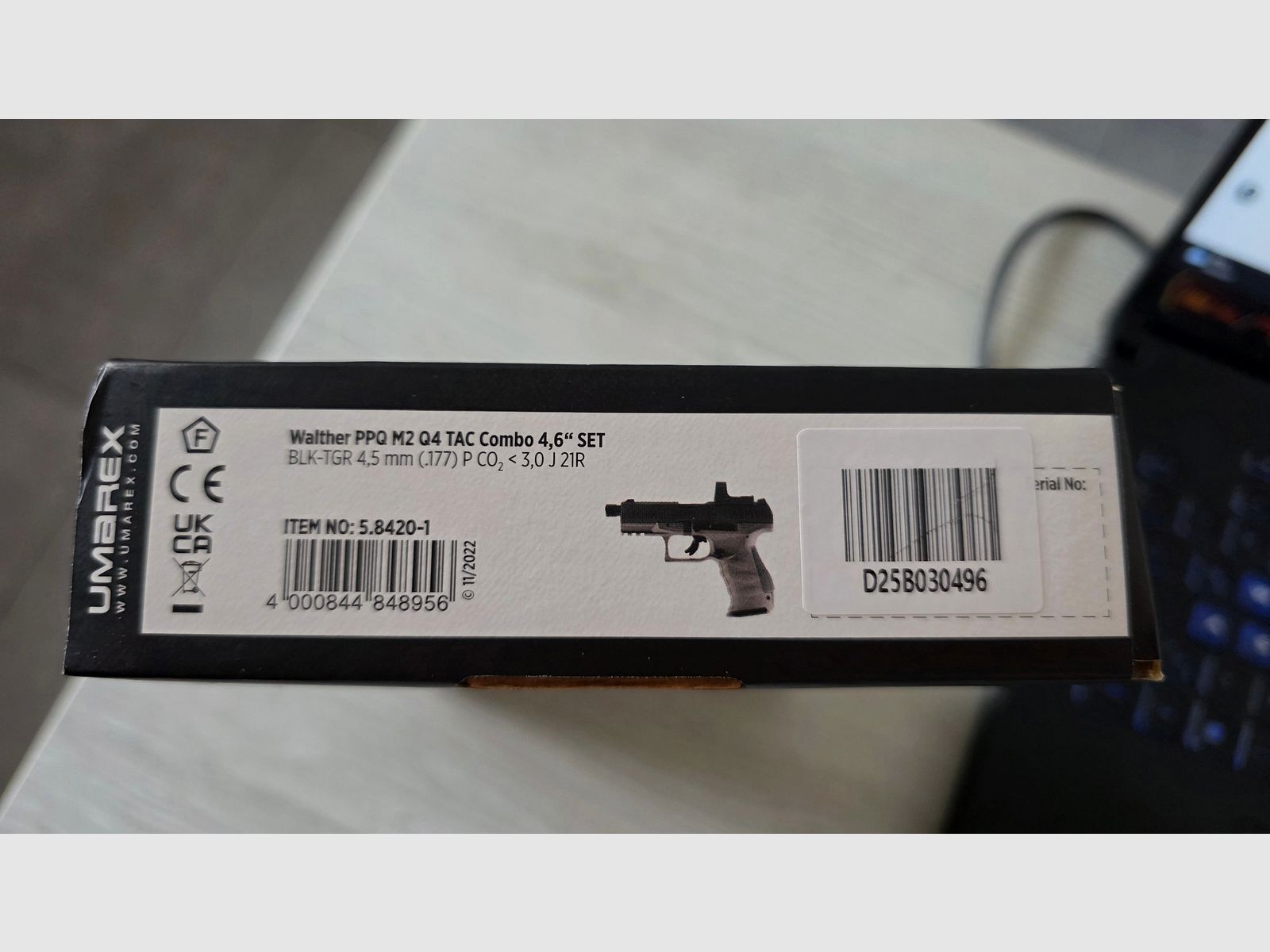 Umarex Walther PPQ M2 Q4 Tac Combo, image 3 sur 3