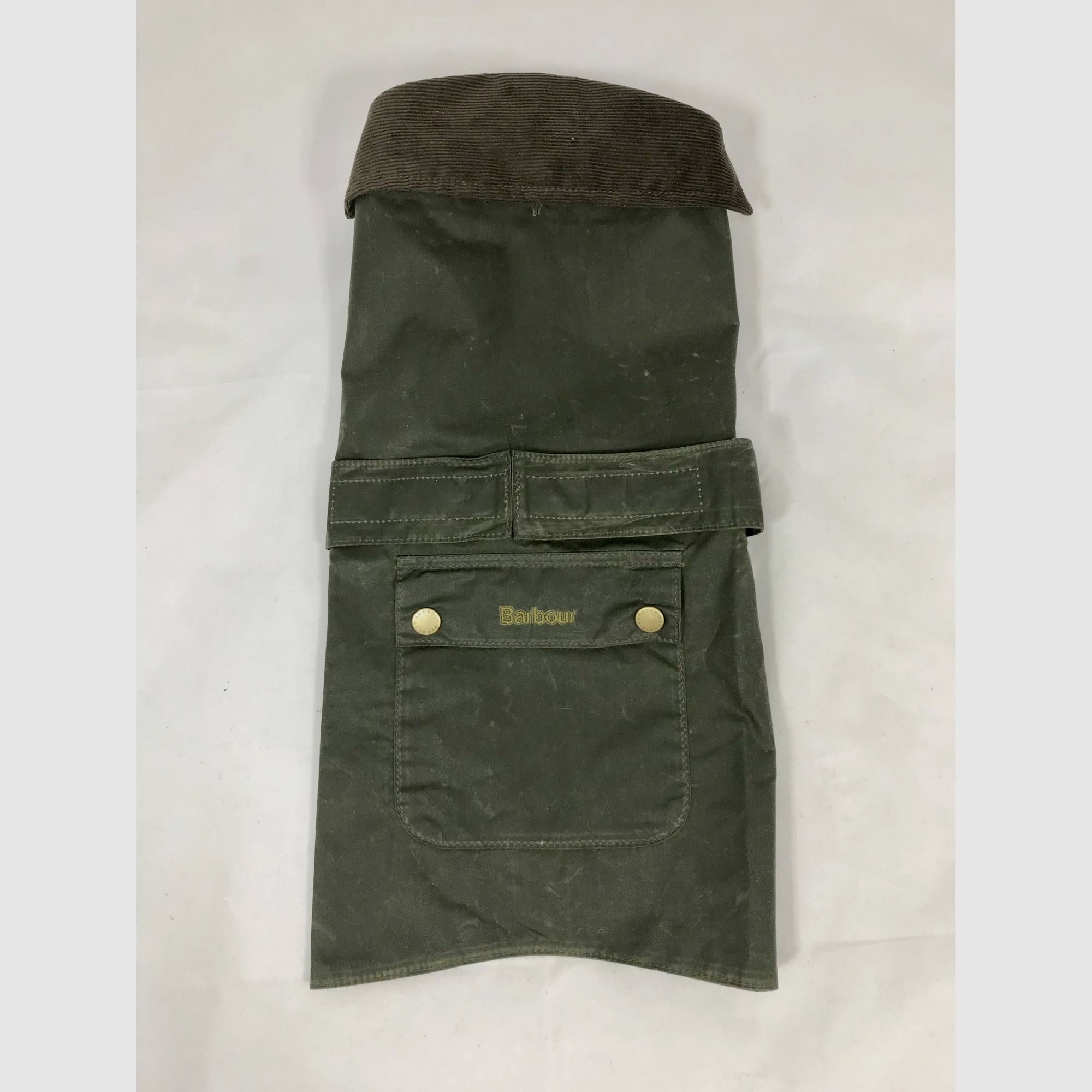 Barbour Lightweight Wax Dog Coat Olive XL