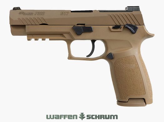 SIG-Sauer P320 M17 Coyote revêtement PVD