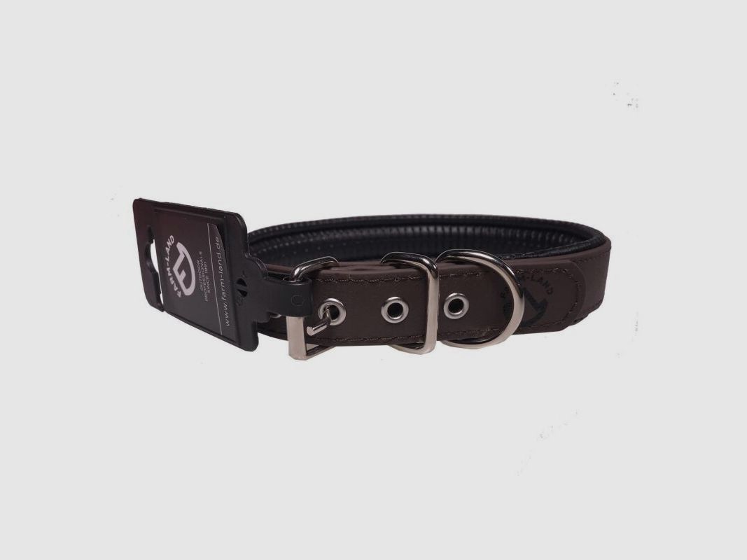 Farm-Land Hunde Halsung Comfort braun 35