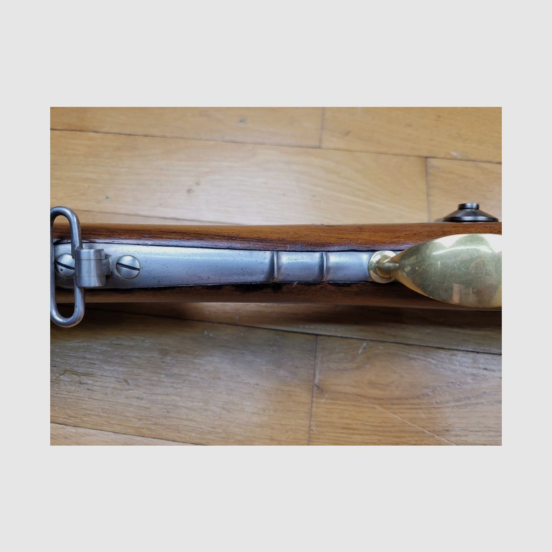 Sehr schöner Gendarmeriemusketon Modell 1842 (und nicht T oder Tbis) – Selten im Originalzustand als Modell 1842 – Königliche Manufaktur von Tulle 1846 – Homogen – Emblem – TBE+, Bild 11 von 30