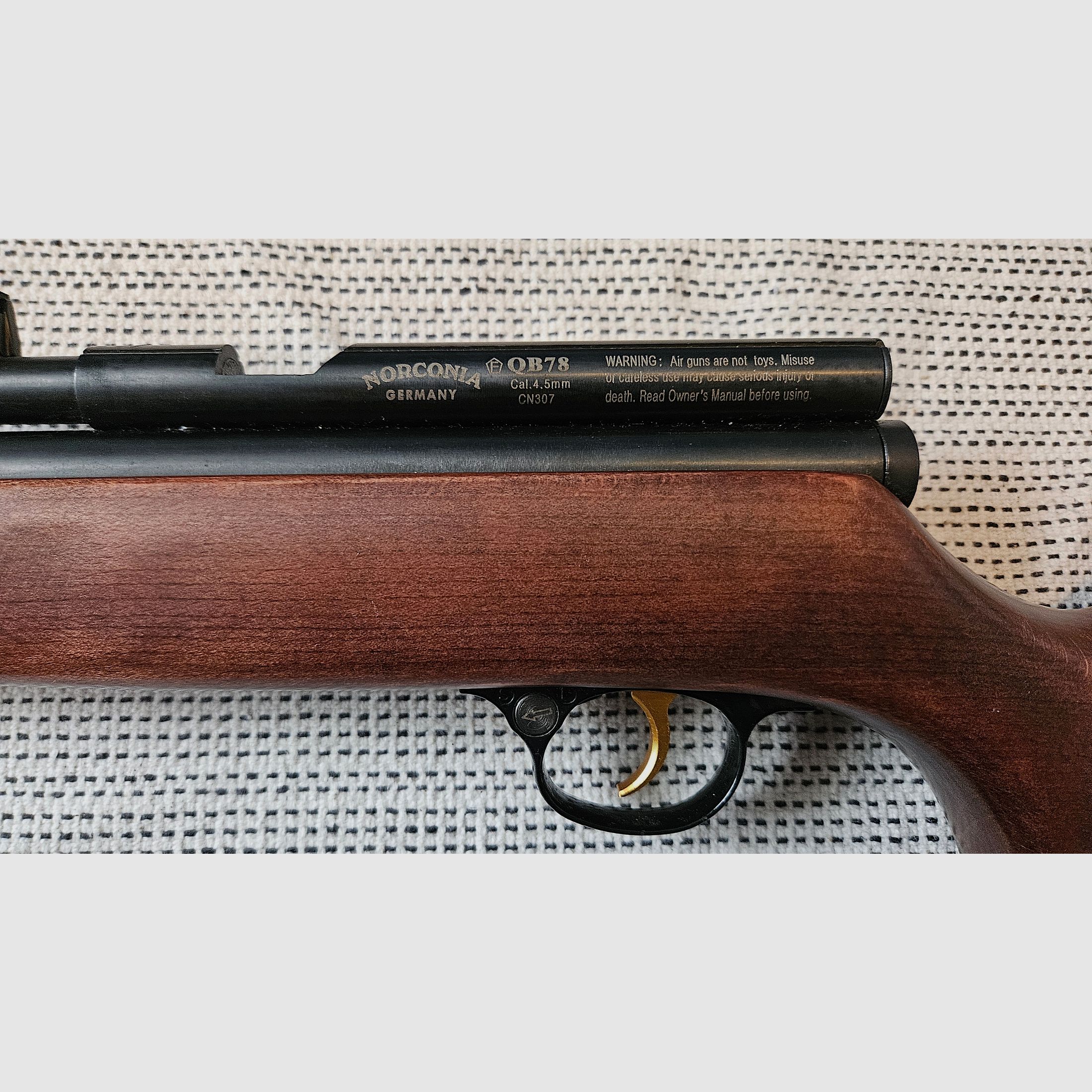 Norconia QB78 CO2-Luftgewehr Kaliber 4,5mm – inkl. Zubehörpaket