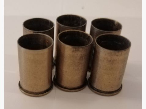 Lot de six étuis vides d&rsquo;occasion pour 11MM 1873 / 1874 – TBE – Bonne qualité – rechargeables