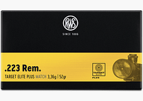 RWS .223 Rem. Target Elite Plus 52gr. - 20 Stk.