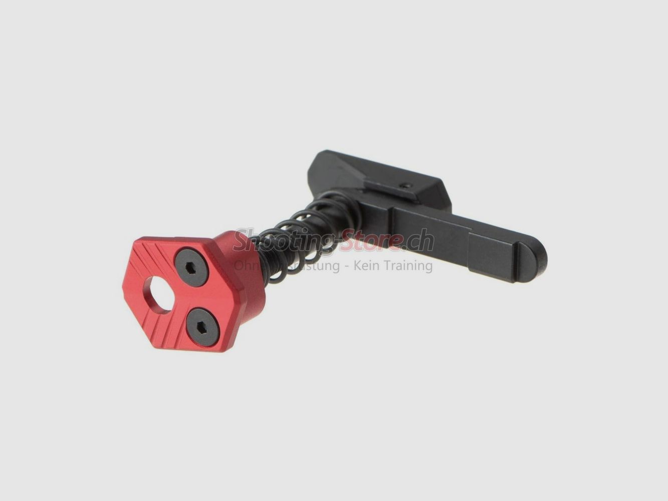 Leapers AR15 Ambidextrous Extended Magazine Release Red