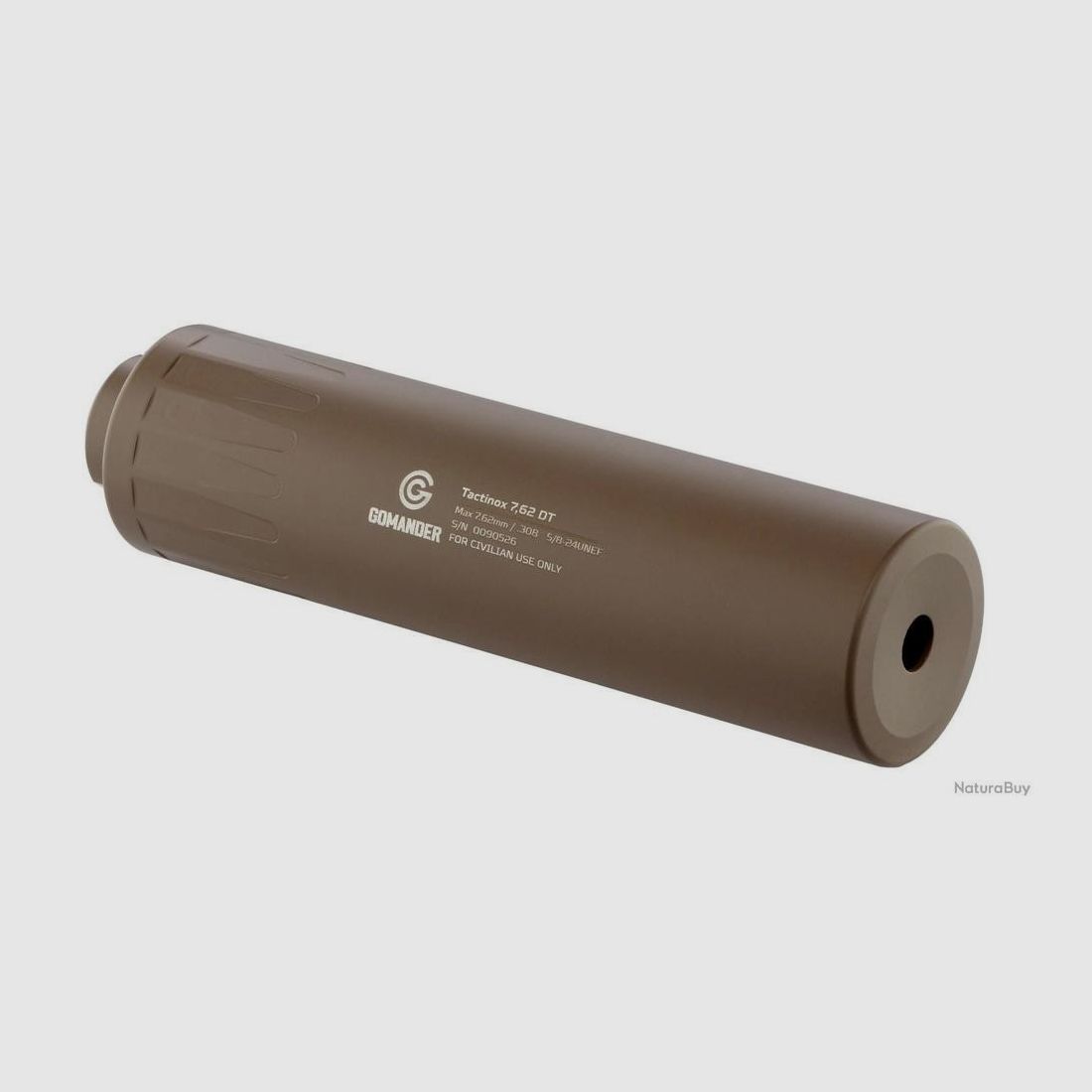 Schalldämpfer Gomander Tactinox 7.62 DT 5/8x24 Schwarz - Hochleistung - Optimale Geräuschreduzierung, Bild 3 von 5
